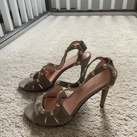 Stuart Weitzman suede sandals - Picture 2 of 5